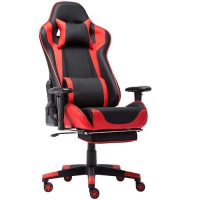 Swivel E-Sport Computer Gaming Chair with Footrest