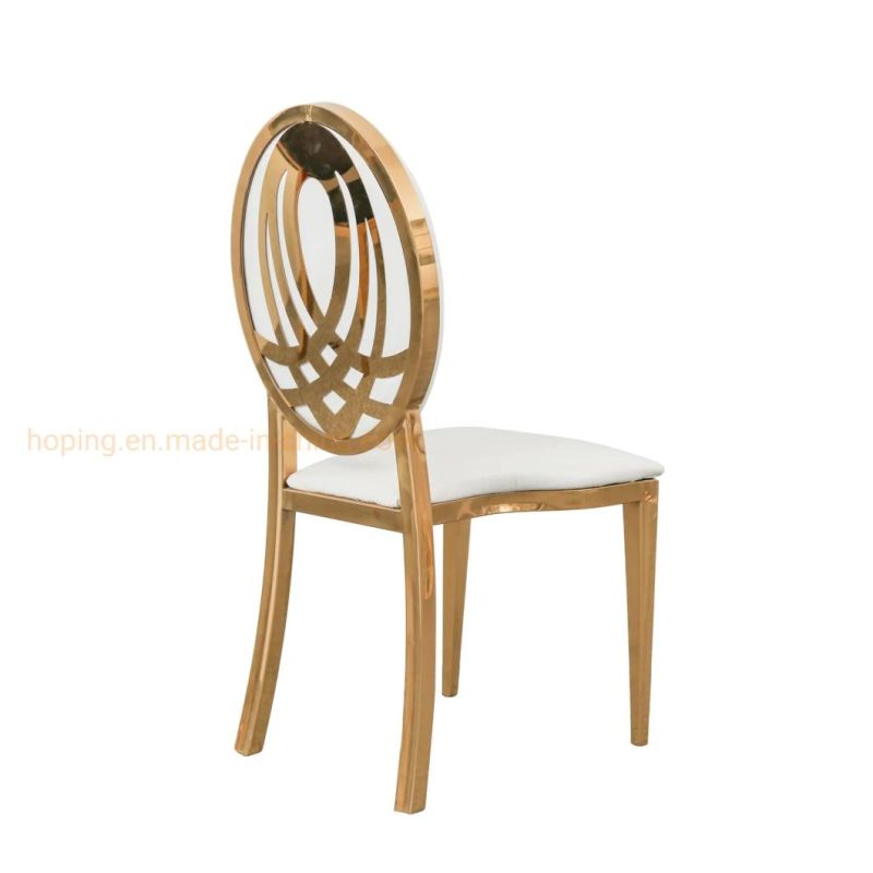 Modern White Wedding Chair Conference Meeting Room Hall Furniture Aluminum Used Hotel Banquet Chairs