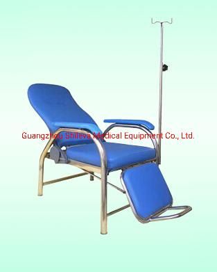 Hospital Furniture Bed Clinic Infusion Chair with Armrest Tilted Blood Taking (SLV-D4023)