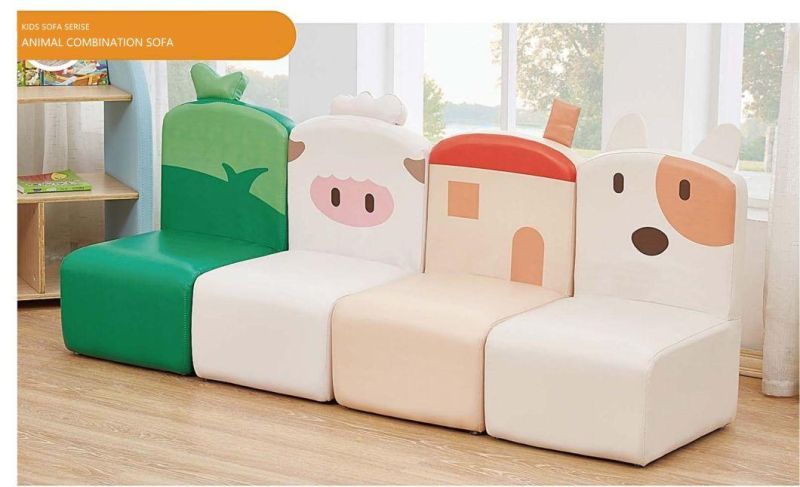 Latest Design Kids Sofa, Preschool Playing Sofa, Kindergarten Learning Sofa, Children Furniture Sofa, Mini Sofa for Kids Furniture, Baby Sofa