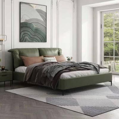OEM/ODM New Material Bed Technology Fabric Upholstered Bed Bedroom Furniture