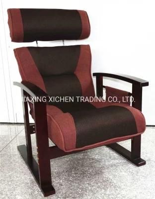 Modern Furniture Brown Fabric Living Room Leisure Arm Chair
