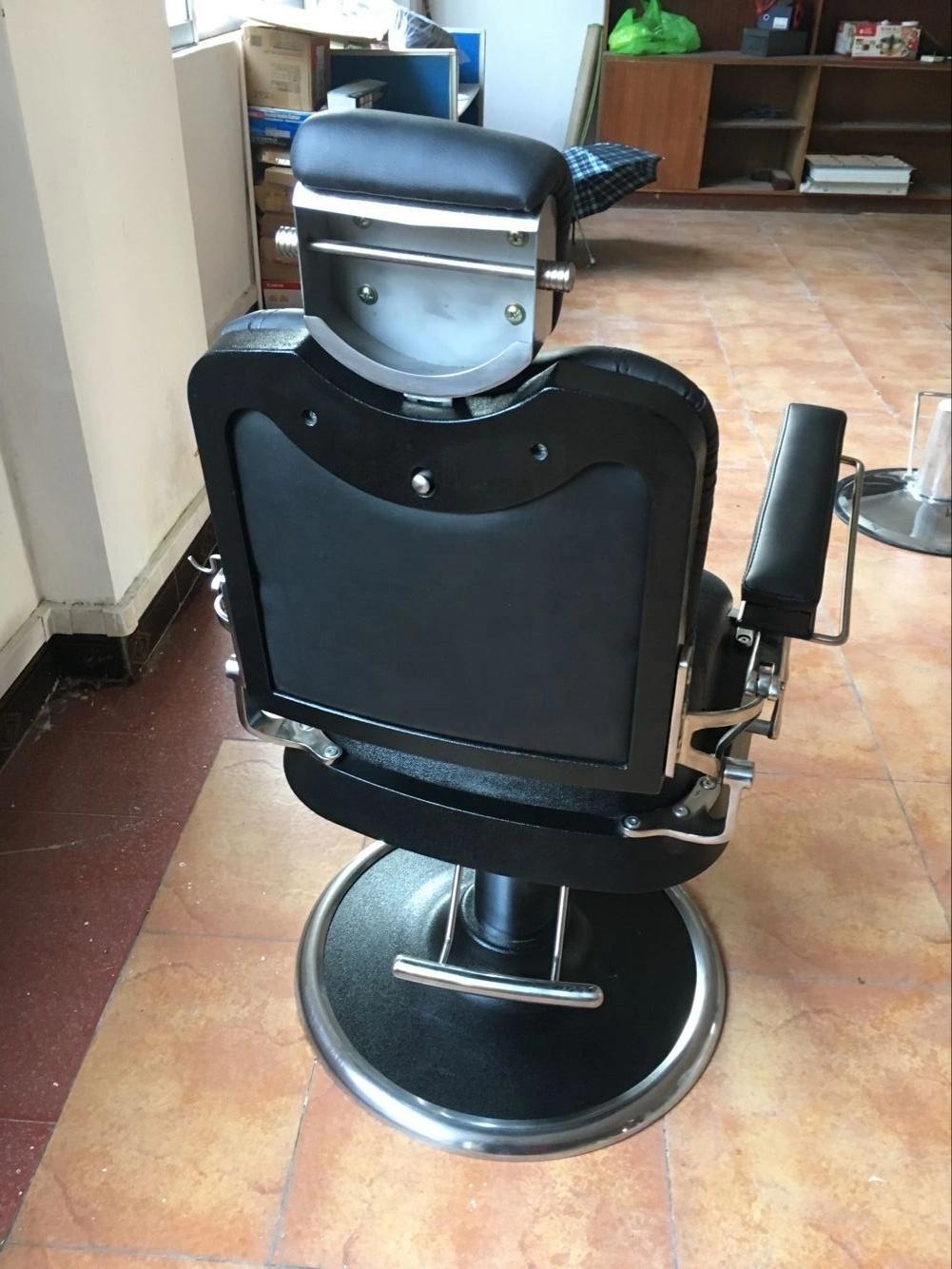 Hl-9223 Salon Barber Chair for Man or Woman with Stainless Steel Armrest and Aluminum Pedal