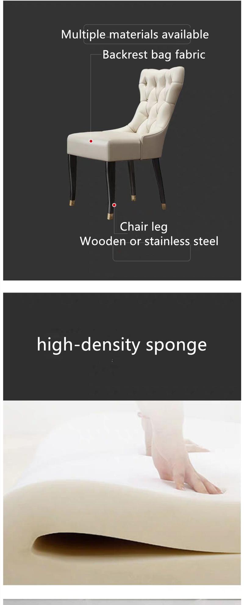 Home Furniture Set Modern Wooden Customized Chair with Low Price