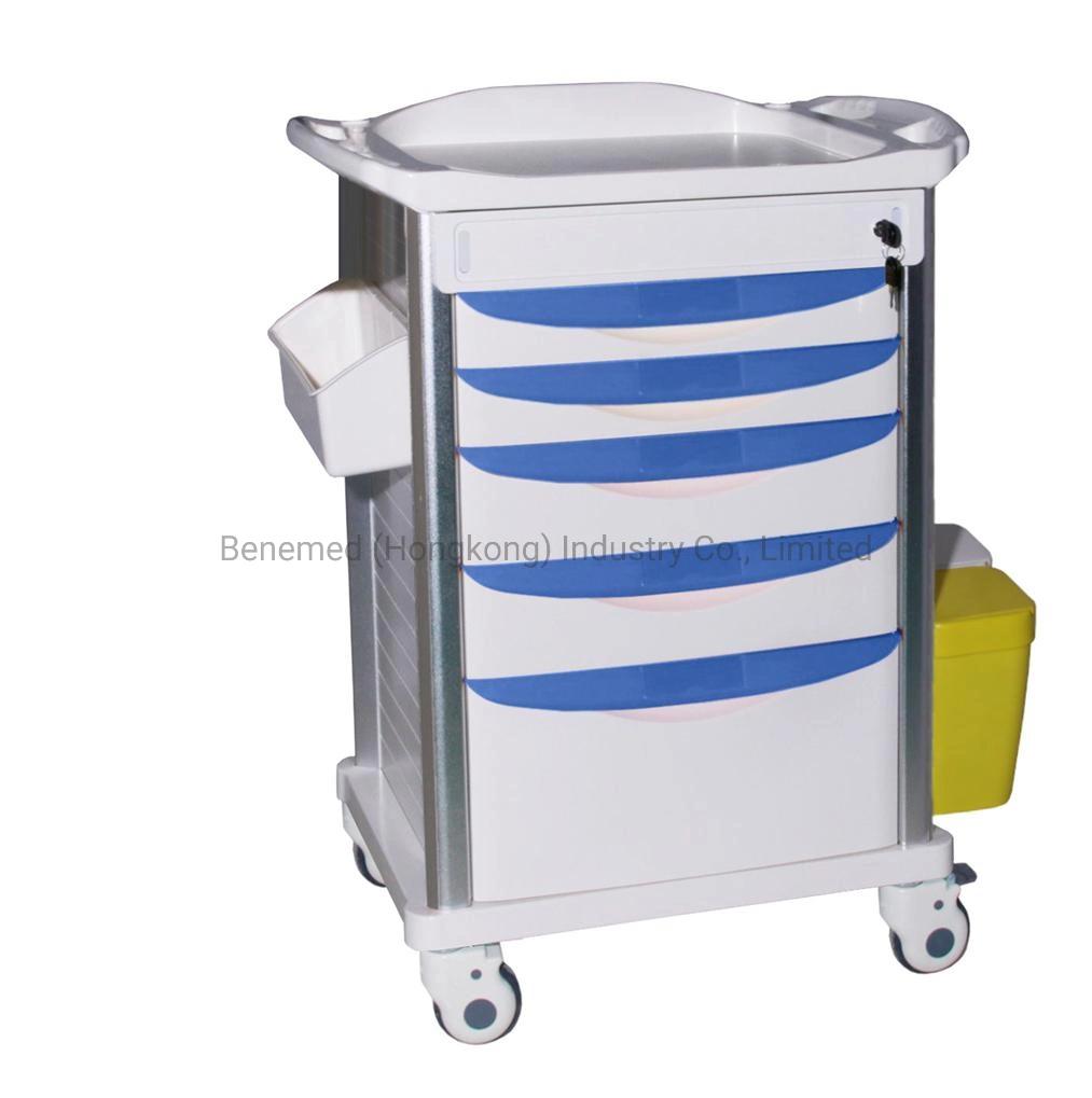 Hospital Equipment ABS Medical Trolly Durg Box Cart Bm-Mt003