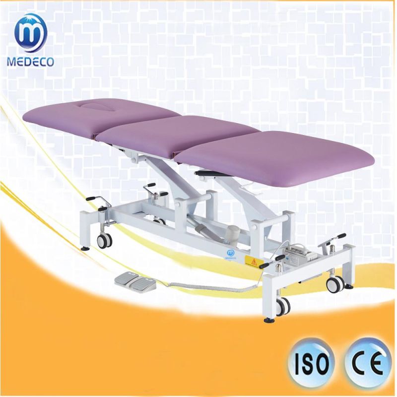 Hospital Adjustable Osteopathic Treatment Couch Physical Therapy Table Massage Equipment Spine Physiotherapy Bed