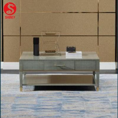 Sibei OEM ODM Living Room Furniture Solid Wood Multifunctional Coffee Table