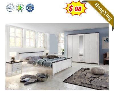 Factory Direct Sell Wholesale Wooden White Royal Modern Bedroom Furniture Luxury