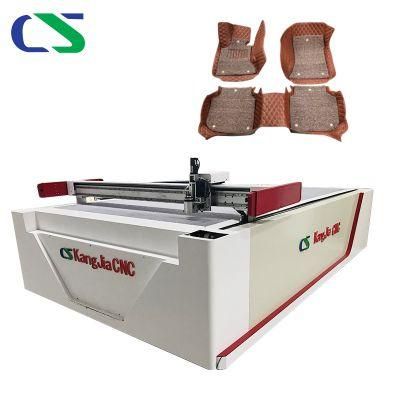 Fabric Leather Cloth Cutting Machinery with Oscillating Knife and Round Knife CNC Cutter Machine