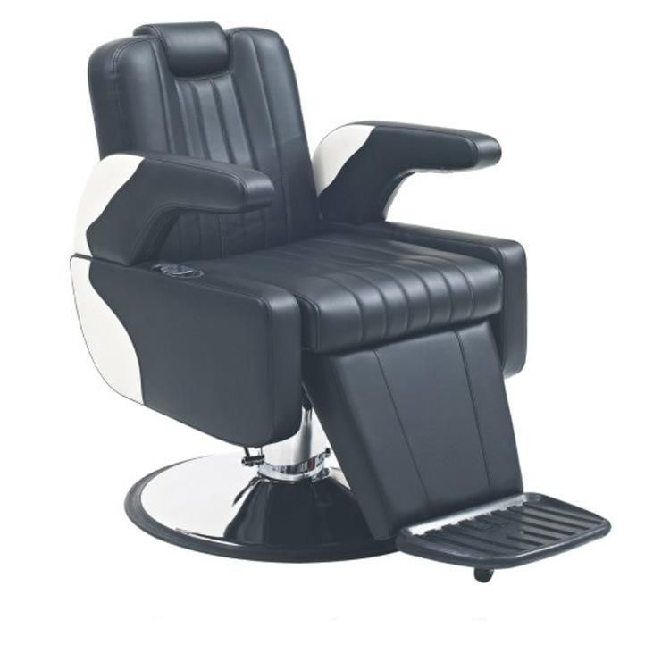 Hl- 31305 Salon Barber Chair for Man or Woman with Stainless Steel Armrest and Aluminum Pedal