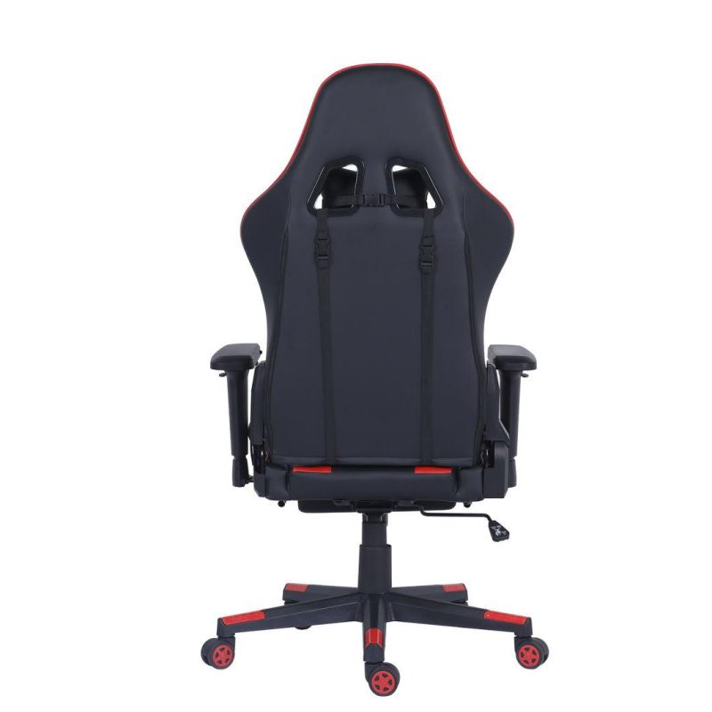 Gt Racer Chair Racing Style Reclining Gaming Chair with Footrest Herman Miller Office Room (MS-904 with footrest)