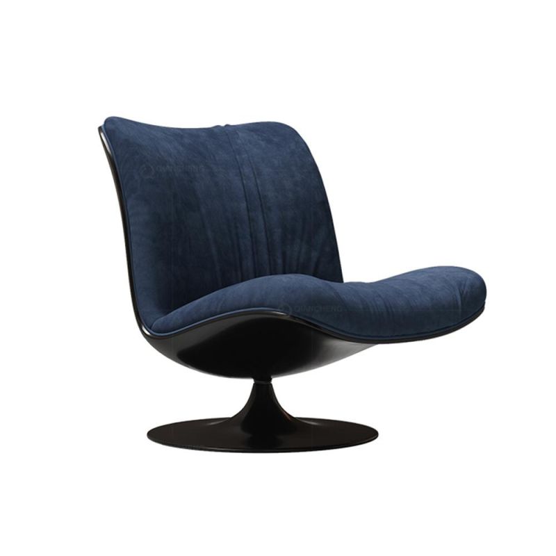 Italy Design Fully Upholstered Armchair Lounge Chair