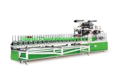 Clf-PUR350 Aluminum Profile Laminating Machine Wrapped PVC on Aluminum