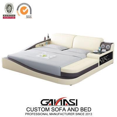 Fancy Furniture Bedroom Suit Bed with Storage Smart Bed