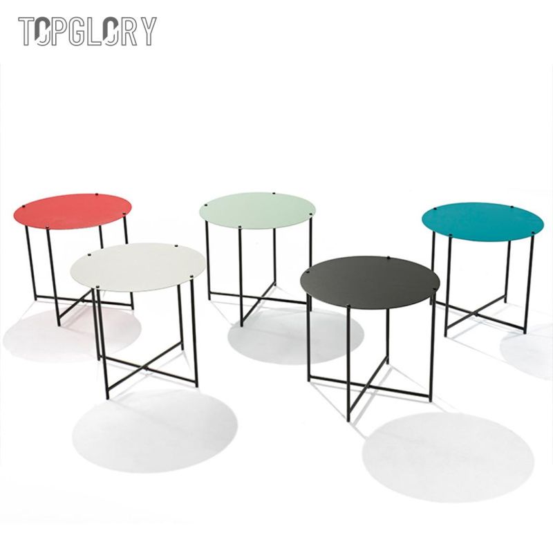 Simple Design Good Price Multi-Color Folding Outdoor Coffee Table