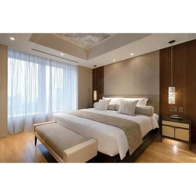 Comfortable Environment Modern Grey Hotel Bedroom Furniture