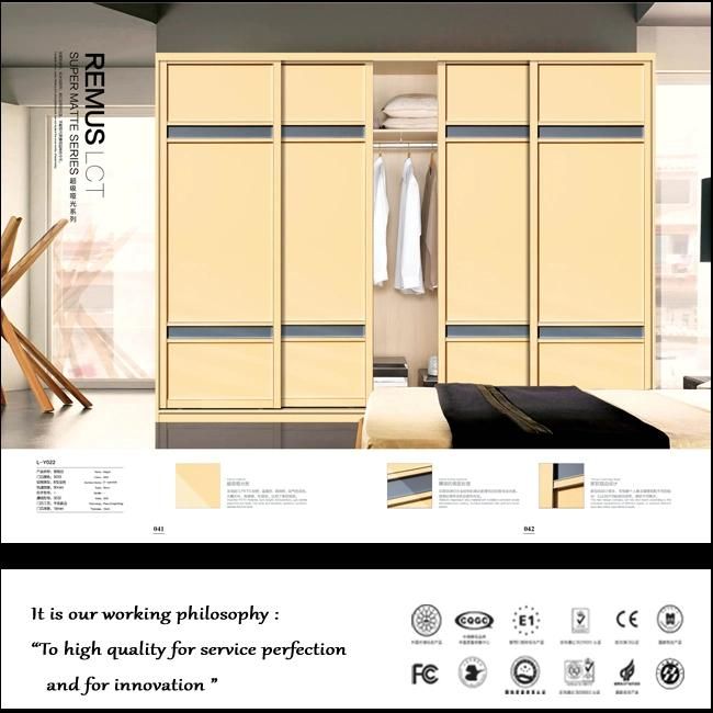 2014new Hotsale MDF Wardrobes for Bedroom Furniture (customize size)
