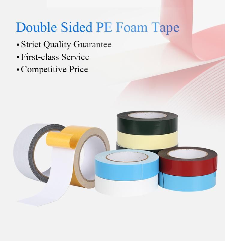 Finger Lift Tape Manufacturer of Dry Edge Double Sided PE/EVA Foam Tape