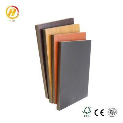 E0 E1 5mm Medium Density Fiberboard High Gloss Wood Grain UV / HDF / HPL Melamine Laminated Particle Board Raw Plain MDF Forkitchen Furniture