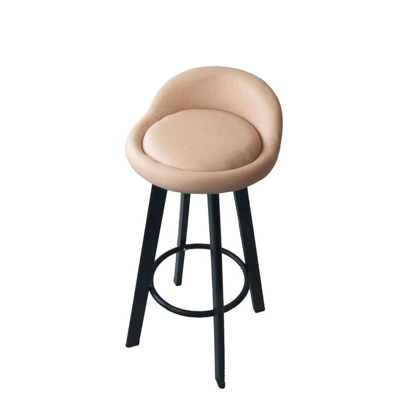 Colorful Leather Swivel Restaurant Salon Hotel Coffee Lift Bar Chair