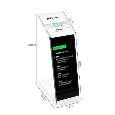 New Arrivals Tabletop Acrylic Electronic Chip Display Stand for Exhibition