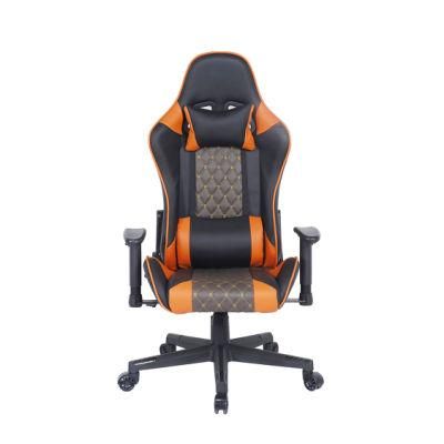 High Back Orange Gamer Silla Home Office Gaming Chair