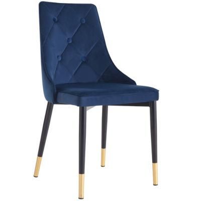 Dining Dining Chair Modern Luxury Nordic Stainless Steel Wooden Fabric Velvet Leather Dining Room Dining Chairs Dining Chairs