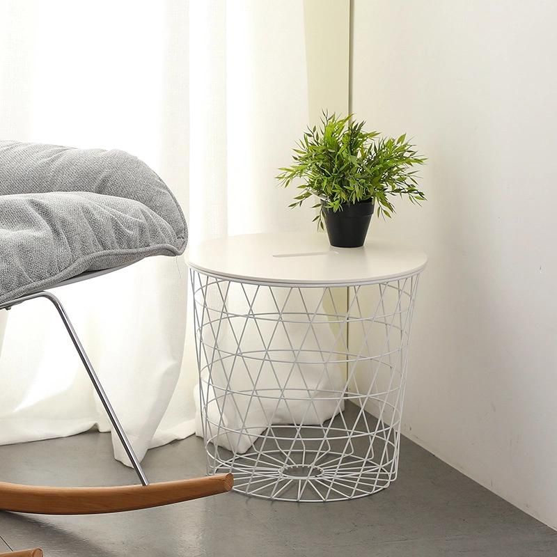 Wholesale Stolik Kawowy Modern Cheap Living Room Furniture Round Coffee Wire Table