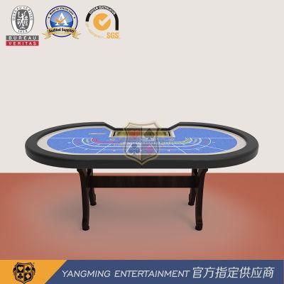 Baccarat Dragon Tiger Entertainment Poker Chess Table Design Customized Original Design Ym-Ba07