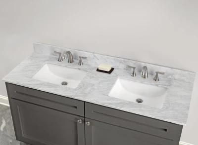 Factory Supply Product Line Kitchen Top Artificial Stone White/ Black Quartz Vanity Top