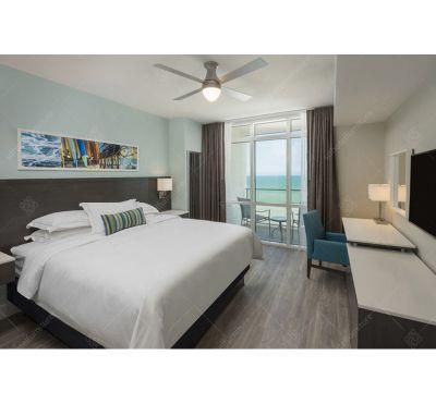 Modern King Size Hotel Bedroom Furniture Sets for 4-5 Holiday Hotel