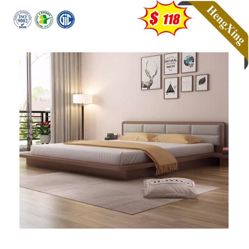 Melamine Laminated Modern Bedroom Beds with CE Certification