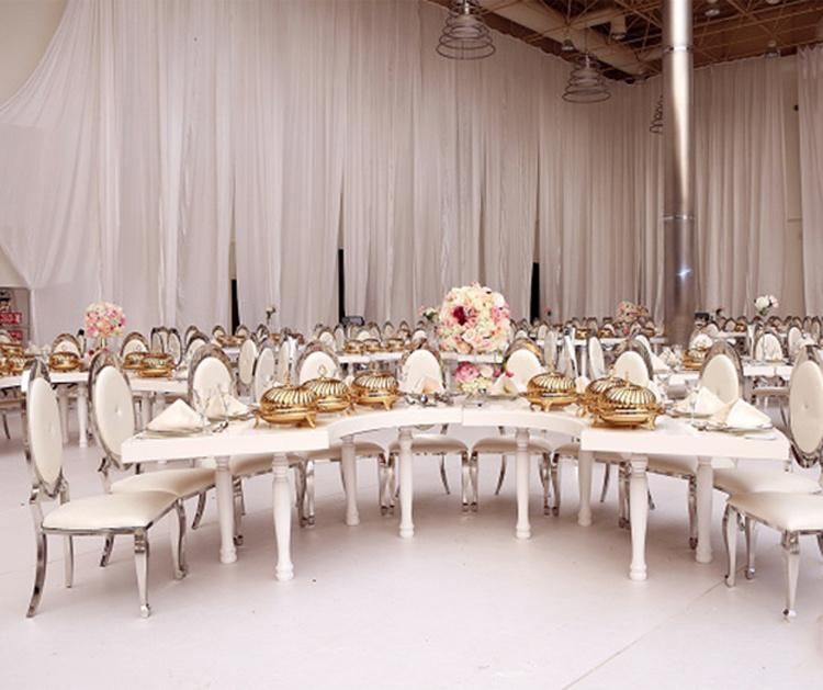 Wholesale Modern Design Wedding Banquet Restaurant Synthetic Leather Chair