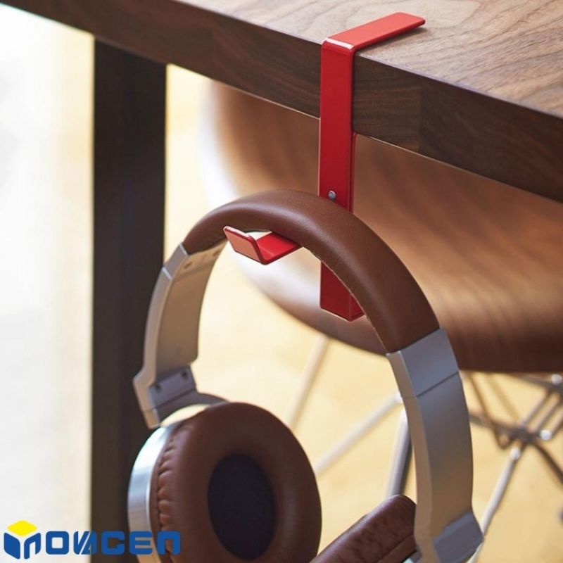 Adjustable Clip Headset Stand Earphone Hanger Hook Mount Bracket, Desk Headset Holder, PC Gaming Headphone Stand