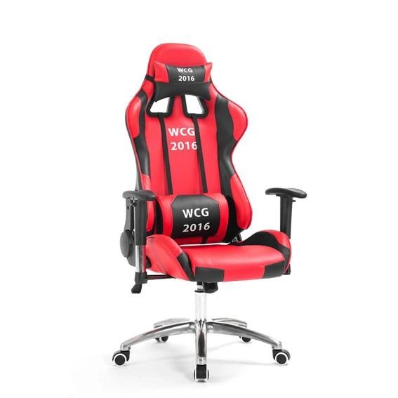 Popular Red Leather Office Game Chair for Racing Lovers (SZ-GCR003)