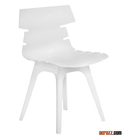 Plastic Wood Dining Furniture Leather Techno Chair