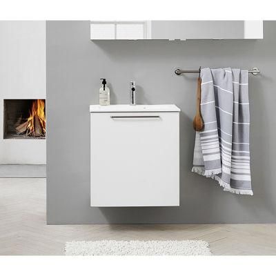 Wholesale Modern Design Wall Mounted Free Standing Bathroom Sink with Cabinet