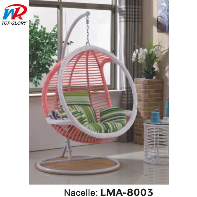 Wicker Patio Hammock Outdoor Rattan Garden Egg Hanging Swing Chair