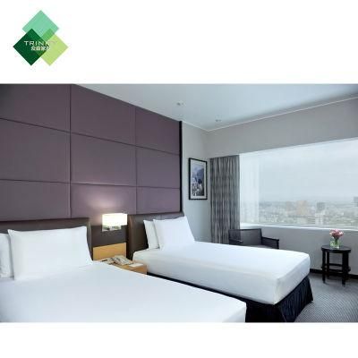 SGS, Pefc. Plywood Double Bed Designs Hotel Room Furniture Packages