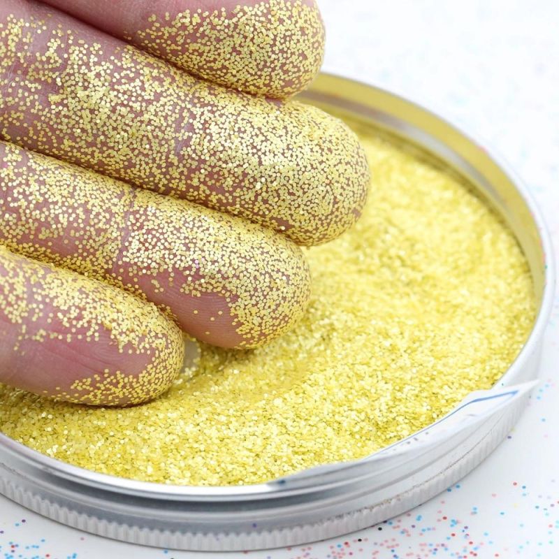 Bulk Wholesale Polyester Solvent Resistance Glitter Chunky Craft Tumbler Glitter Powder for Cosmetic Body Nail