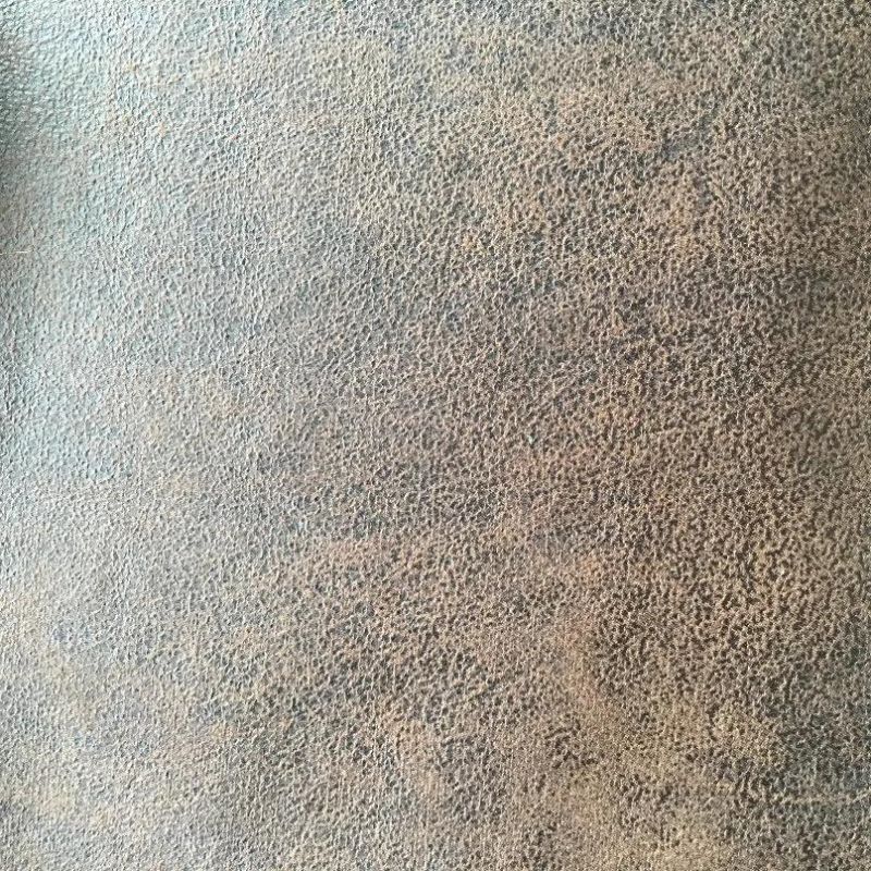 Polyester Knitting Velvet with Leather Looking Sofa Fabric (MONTREUX)