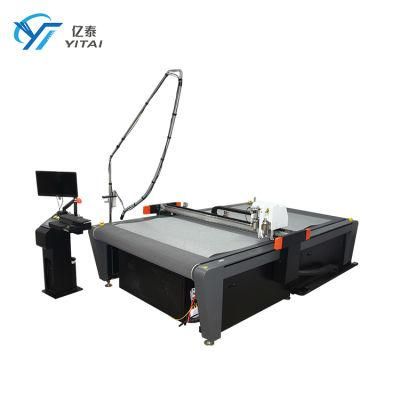 Kunshan Yitai CNC Flat Bed Carton Box Sample Maker Cutting Machine