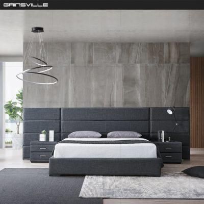 Cream Color Bedroom Furniture Set Leather Extension Wall Bed for Home Furniture