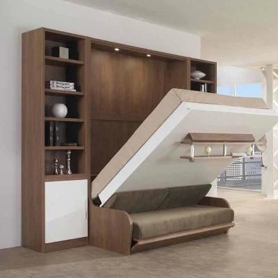 Nova Space Saving Home Furniture 20wb002 Folding Murphy Bed Vertical Double Wall Bed