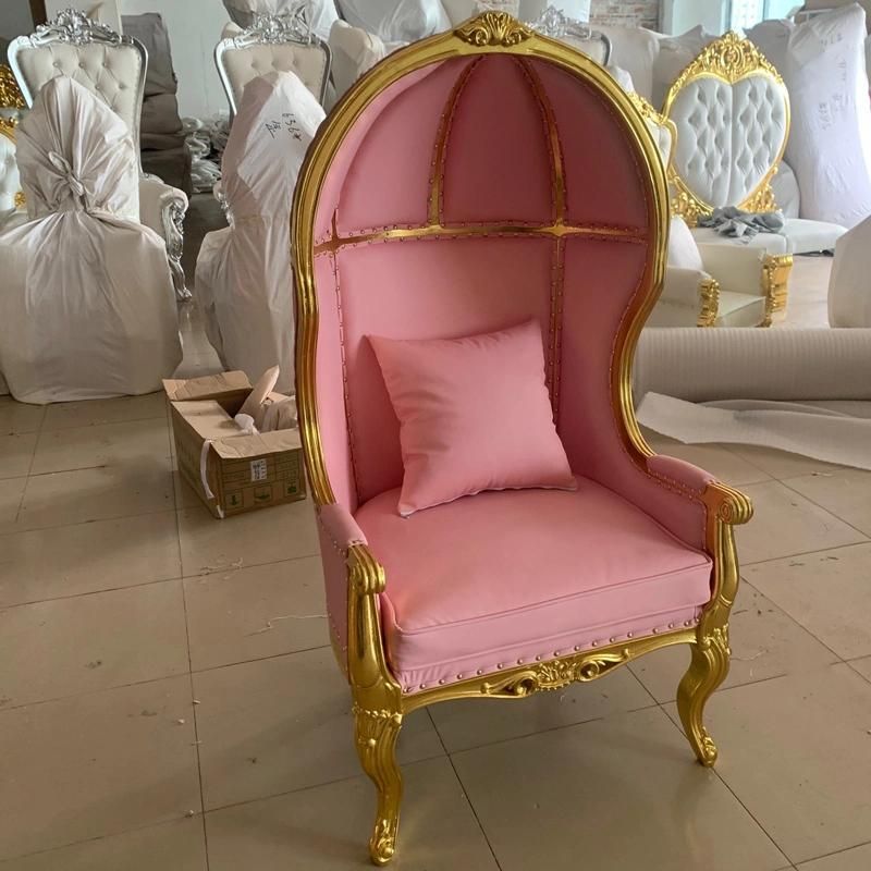 High Back Sofa Chairs in Optional Furnitures Color From Foshan Wood Furniture Factory