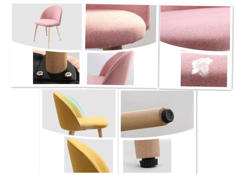 Nordic Makeup Fabric Cover Stool Semicircle Universal Backrest Cushion Integrated Elastic Simplicity Dining Chair