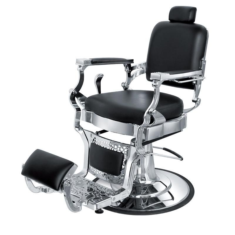 Hl-9258 Salon Barber Chair for Man or Woman with Stainless Steel Armrest and Aluminum Pedal