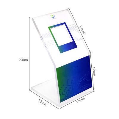 Frt Factory Custom Hot Bending Acrylic Electronic Chip Exhibition Display Stand