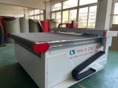 Automatic Industrial Fabric Cutting Machine by Oscillating Round Knife with Factory Price
