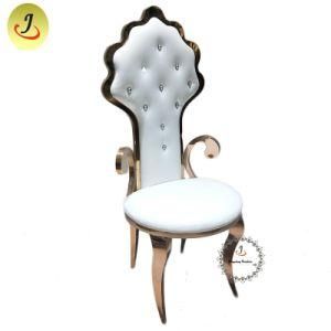 New Design Luxury Wedding Party Gold Stainless Steel Chairs